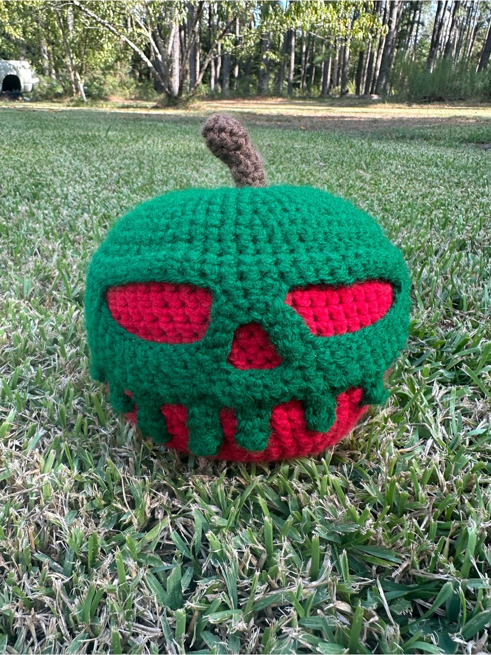 Handmade Red & Green Poison Apple